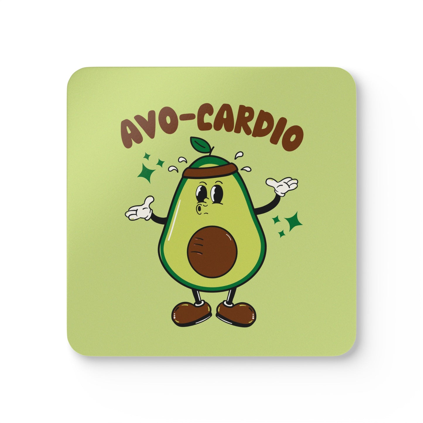 Avo-Cardio Corkwood Coaster Set