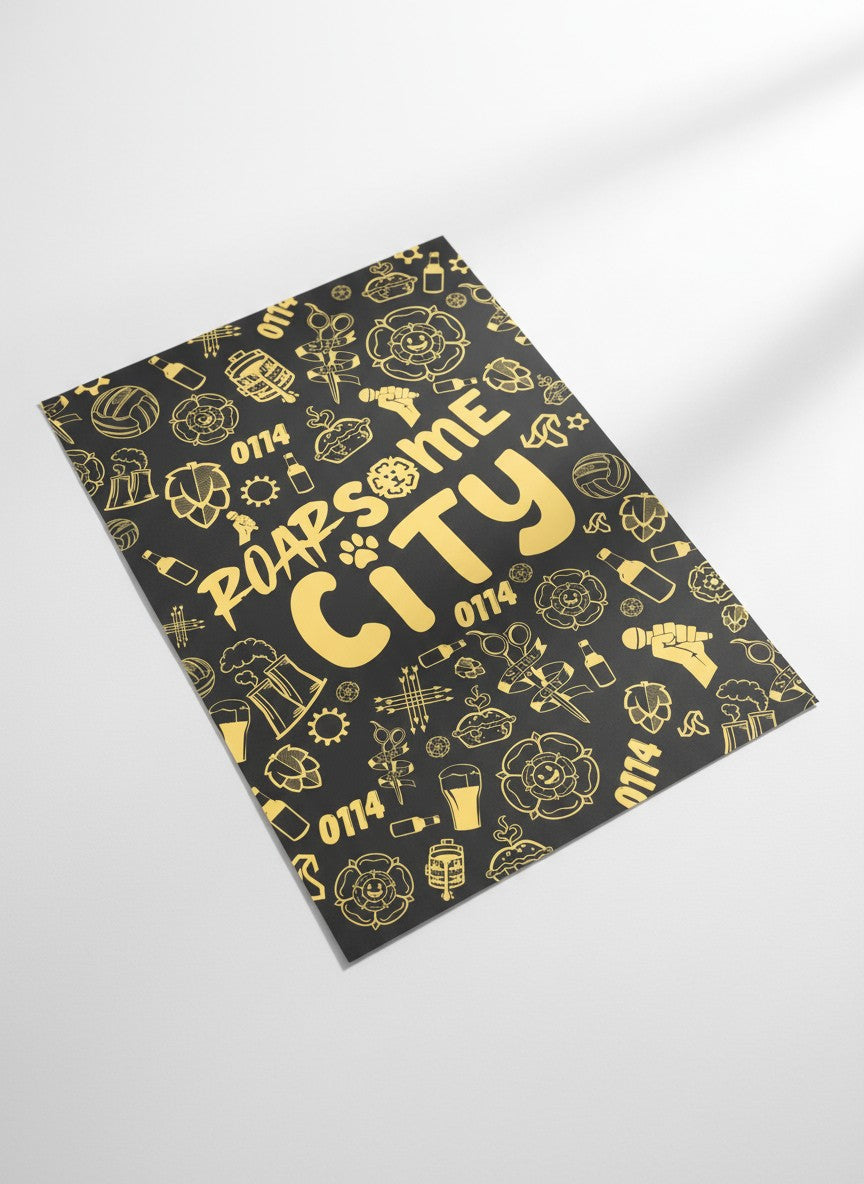Roarsome City – Pride of Yorkshire Special Edition Print | Limited to 100 | Charity Edition