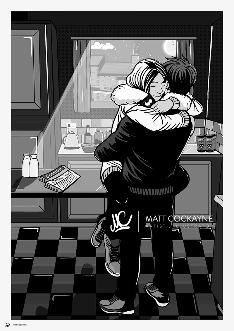 LIFE - Sheffield Prints - Wall Art - Poster - Print - Canvas - Illustration