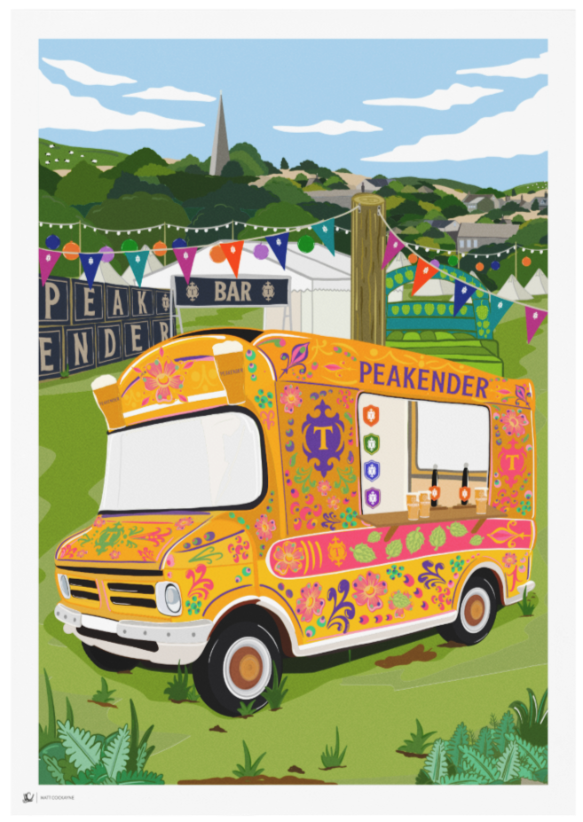 PEAKENDER JAIPUR VAN - Thornbridge Brewery Beer Festival