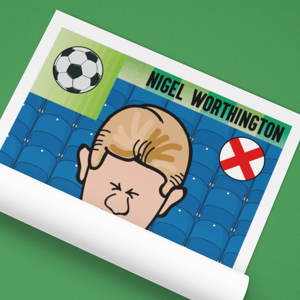 Nigel Worthington Sheffield Wednesday Panini Sticker – Retro Collectible