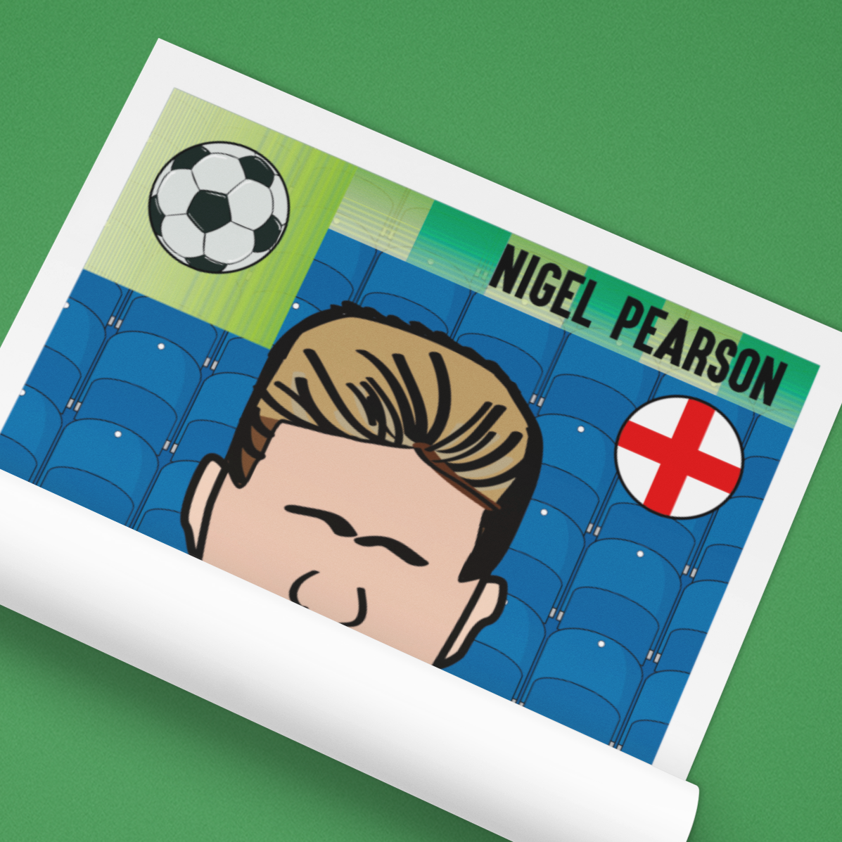 Nigel Pearson Sheffield Wednesday Panini Sticker – Retro Collectible