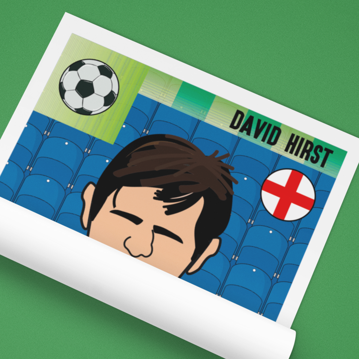 David Hirst Sheffield Wednesday Panini Sticker – Retro Collectible