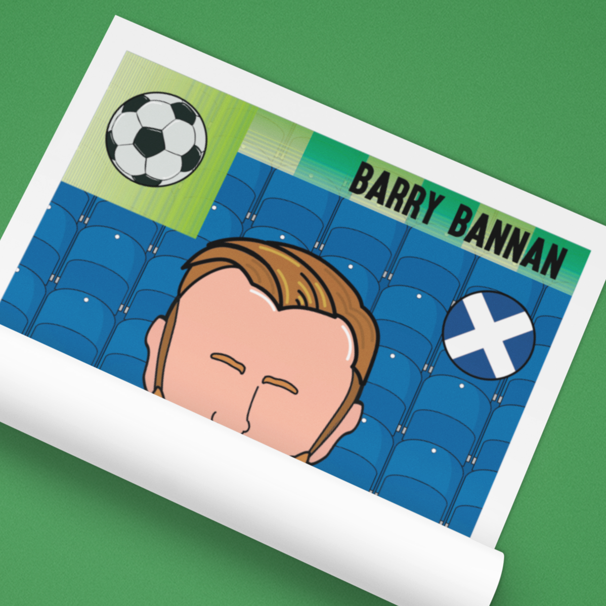 Barry Bannan Sheffield Wednesday Panini Sticker – Retro Collectible