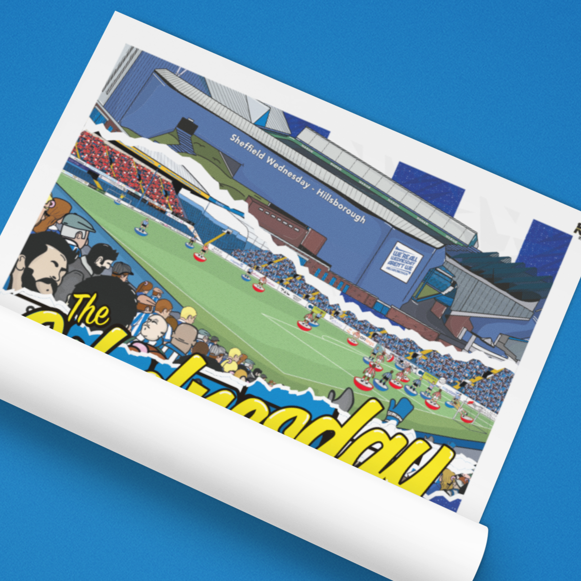 The Wednesday – Hillsborough Mash-Up Artwork