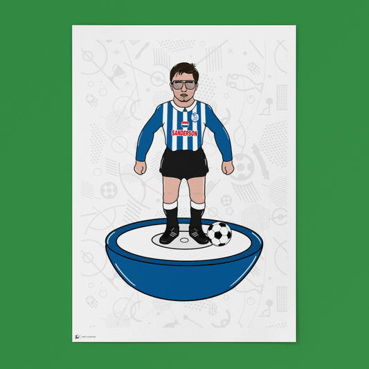 Personalised Subbuteo Football Artwork – Commission Your Own Retro Print