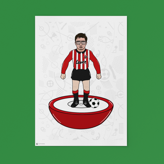 Personalised Subbuteo Football Artwork – Commission Your Own Retro Print