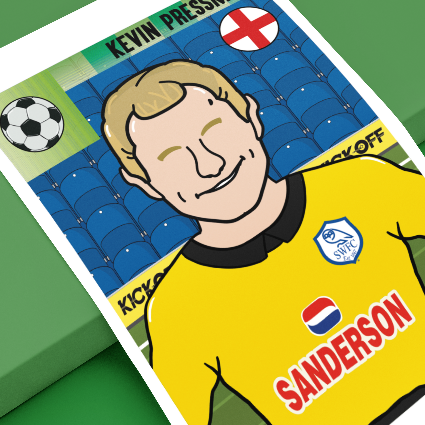 Kevin Pressman Sheffield Wednesday Panini Sticker – Retro Collectible