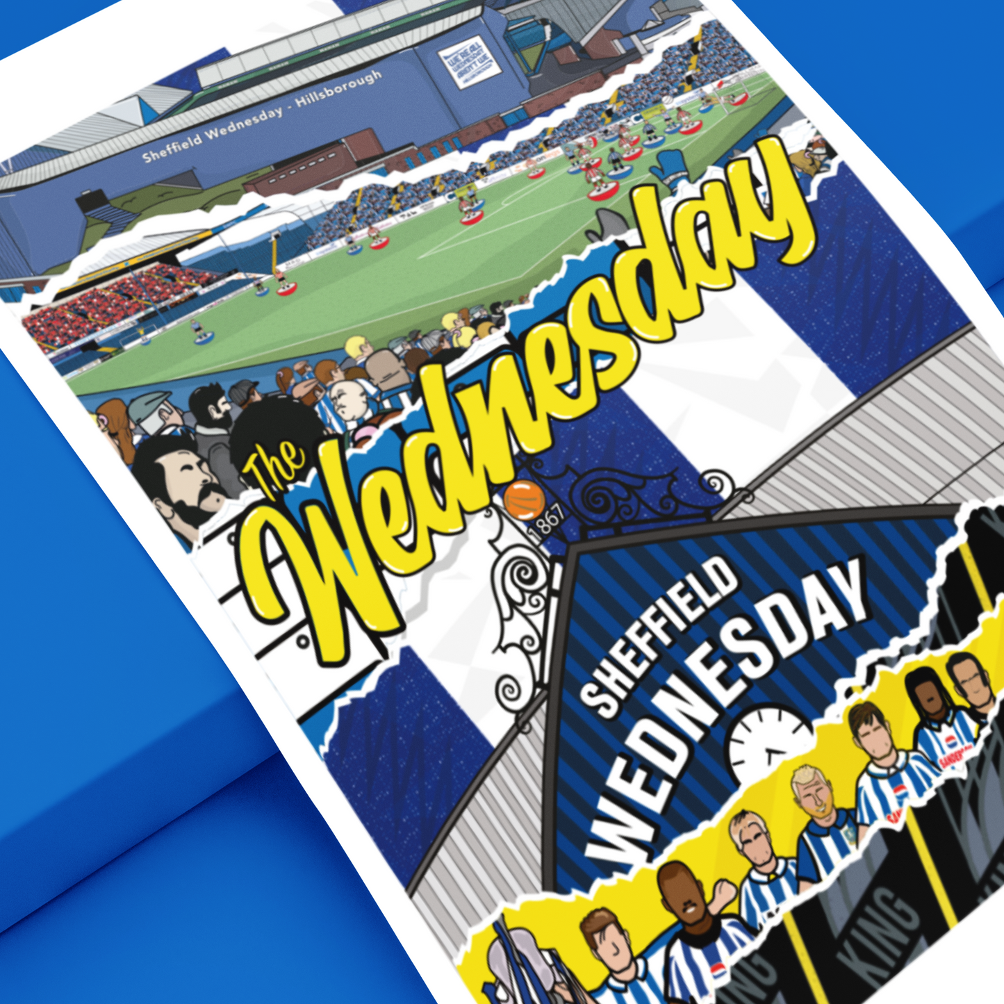 The Wednesday – Hillsborough Mash-Up Artwork