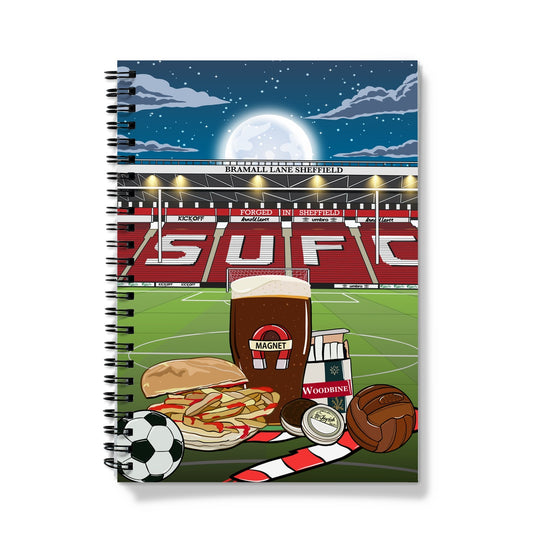 SUFC - Like a night out in Sheffield Notebook