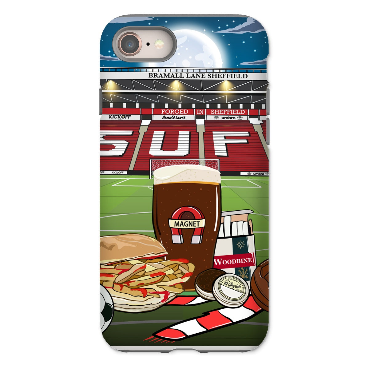 SUFC - Like a night out in Sheffield Tough Phone Case