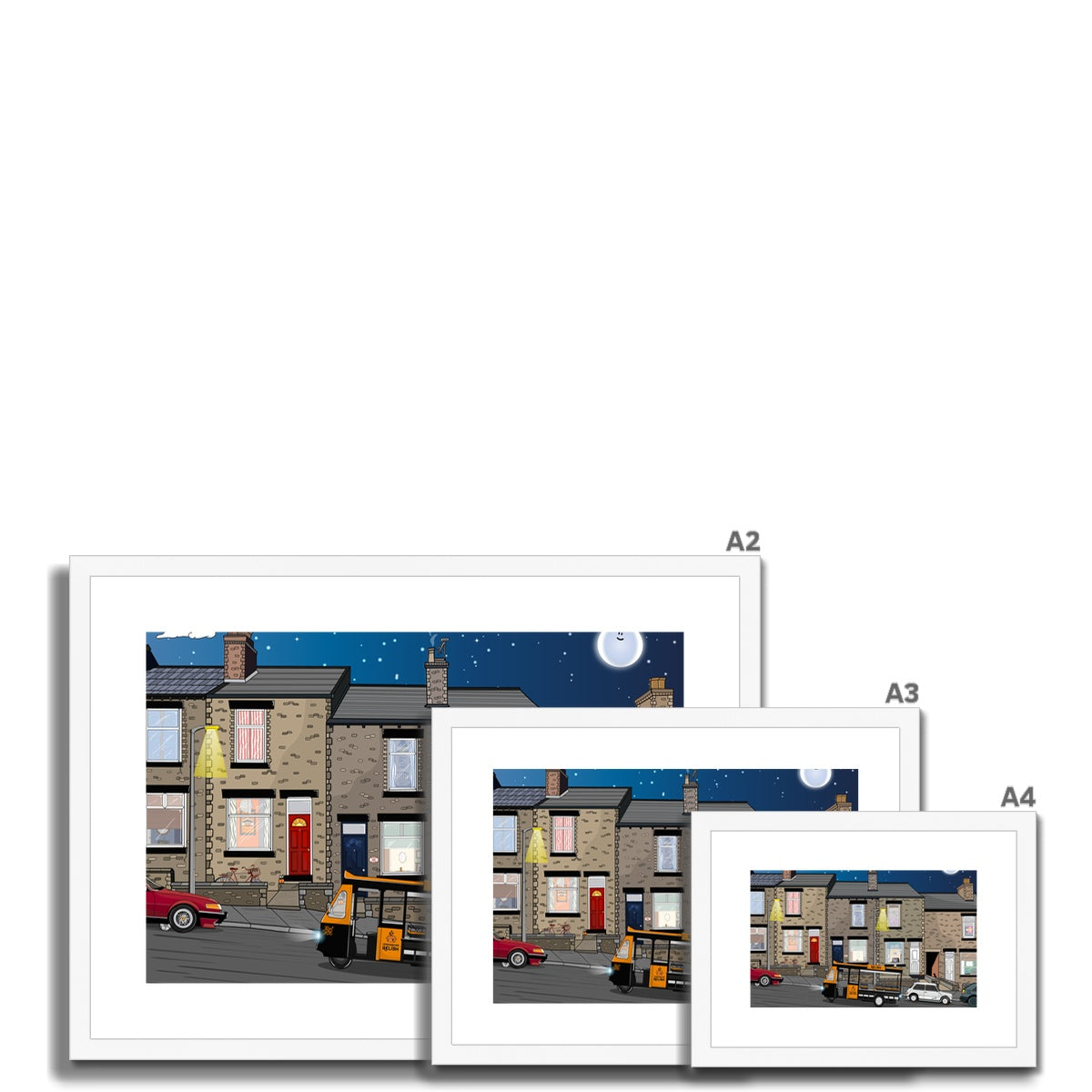 Fuelling Sheff Framed & Mounted Print