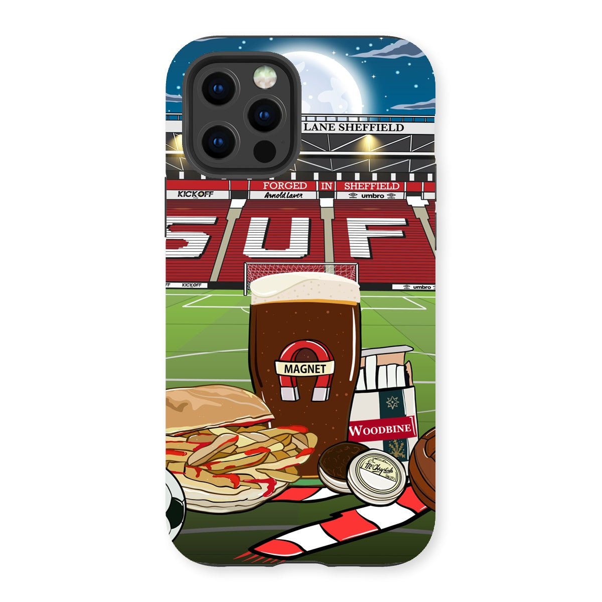 SUFC - Like a night out in Sheffield Tough Phone Case