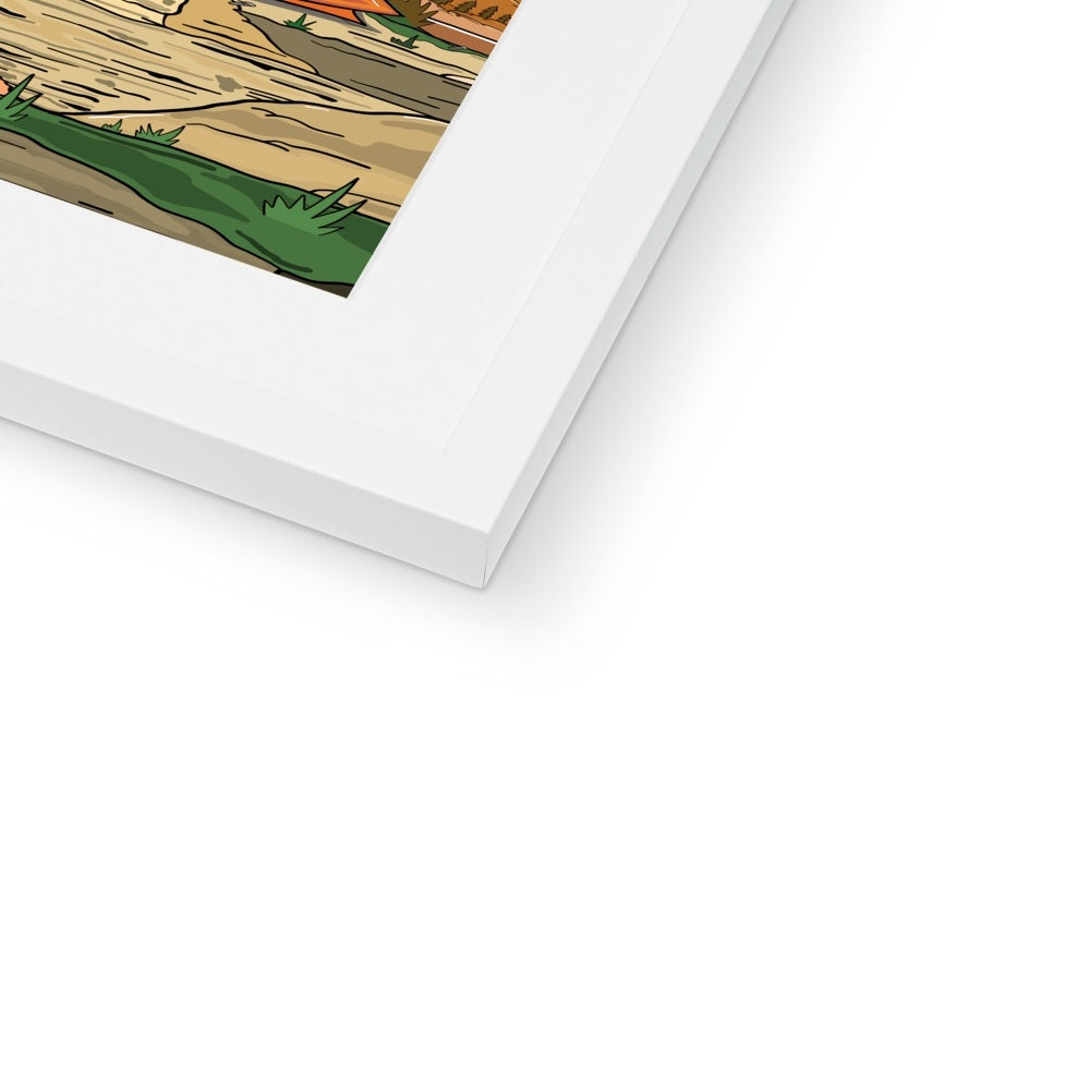 Bamford Edge - Into the sunset Framed & Mounted Print