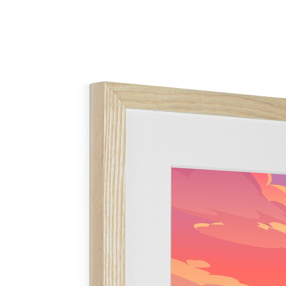 Monsal Head - Into the sunset Framed & Mounted Print