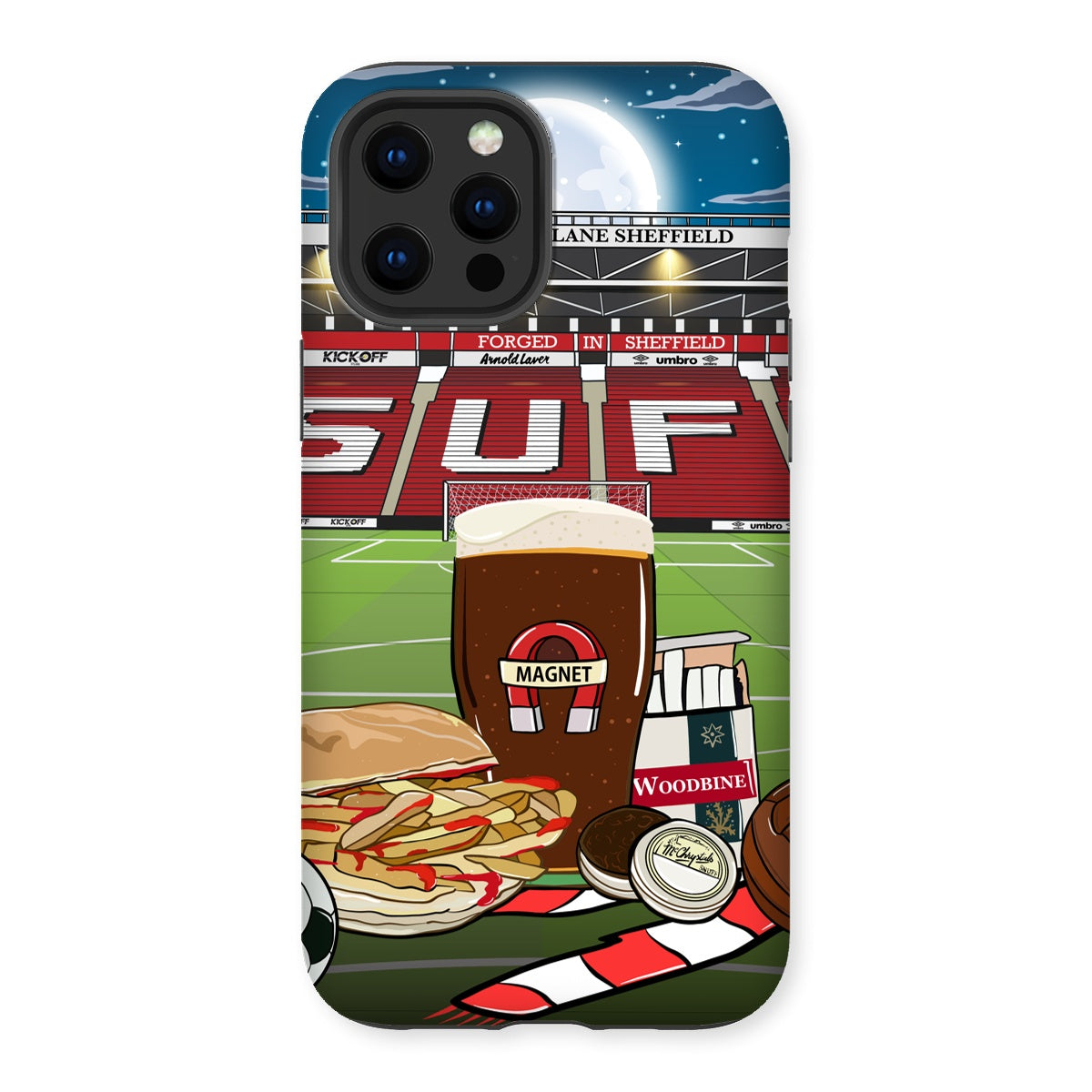 SUFC - Like a night out in Sheffield Tough Phone Case