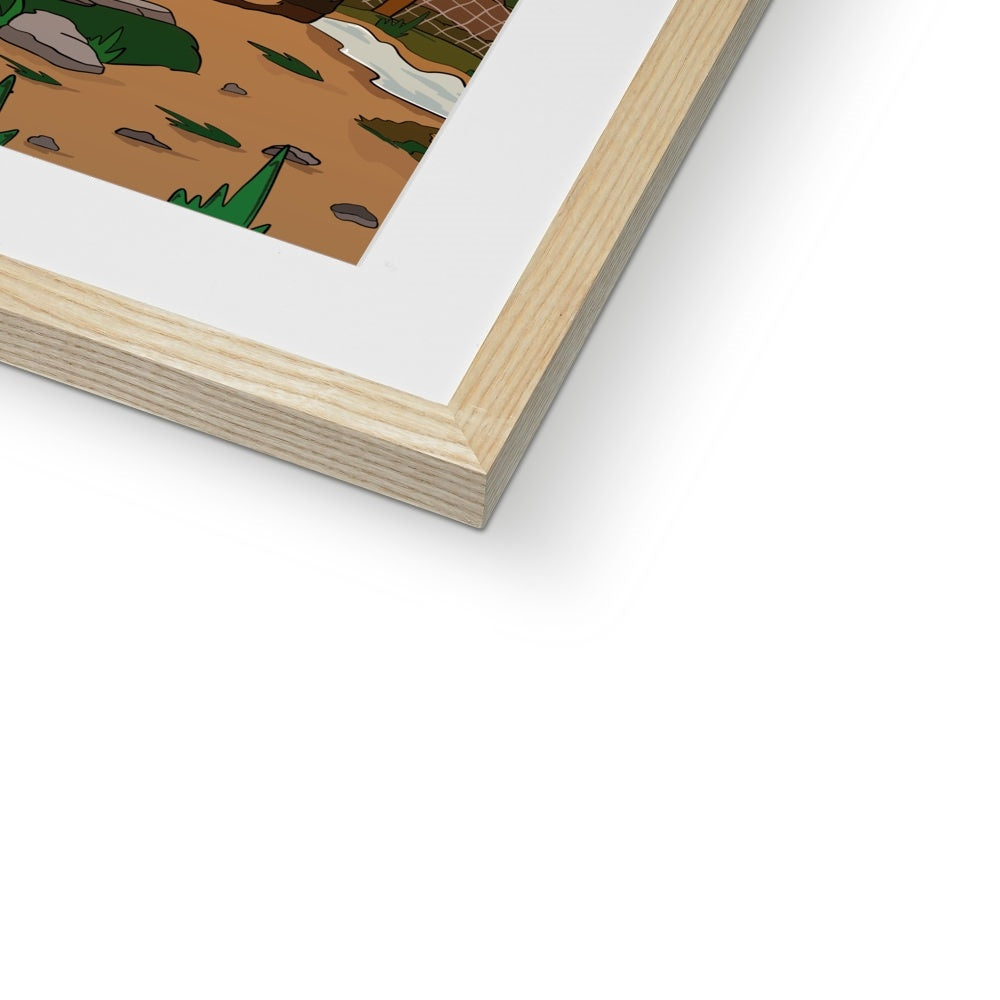 The Great Ridge Framed & Mounted Print