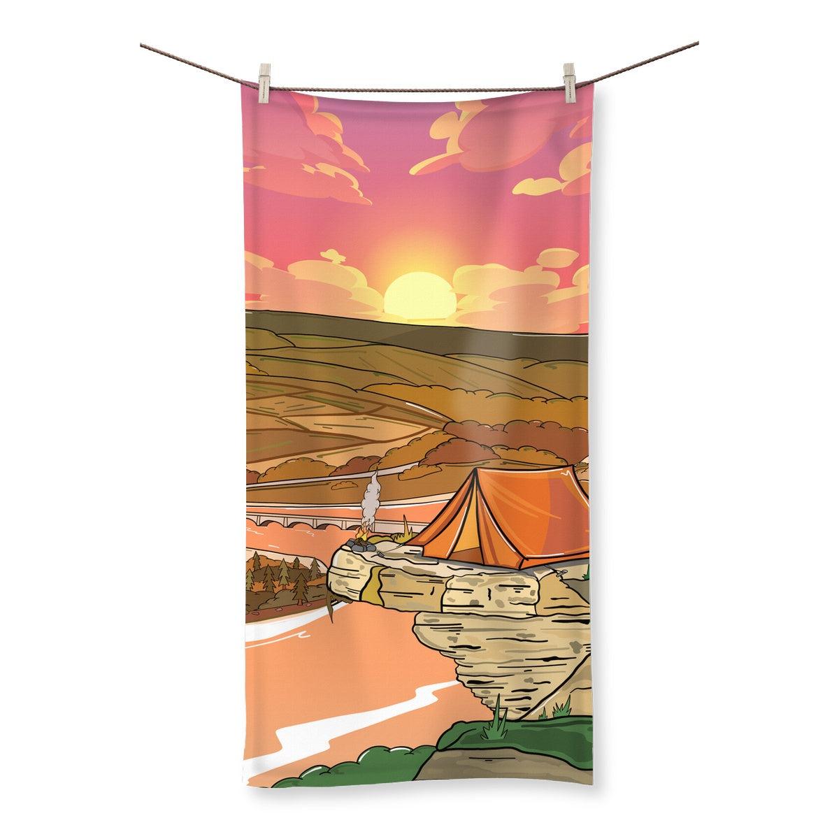 Bamford Edge - Into the sunset Towel