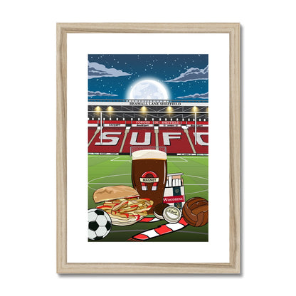 SUFC - Like a night out in Sheffield Framed & Mounted Print