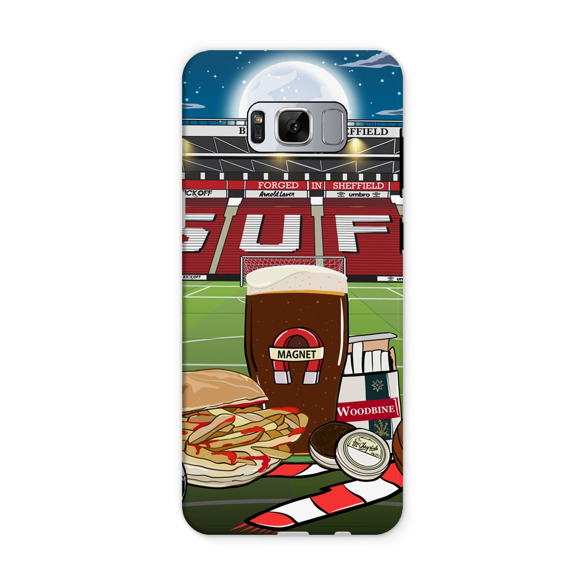 SUFC - Like a night out in Sheffield Tough Phone Case