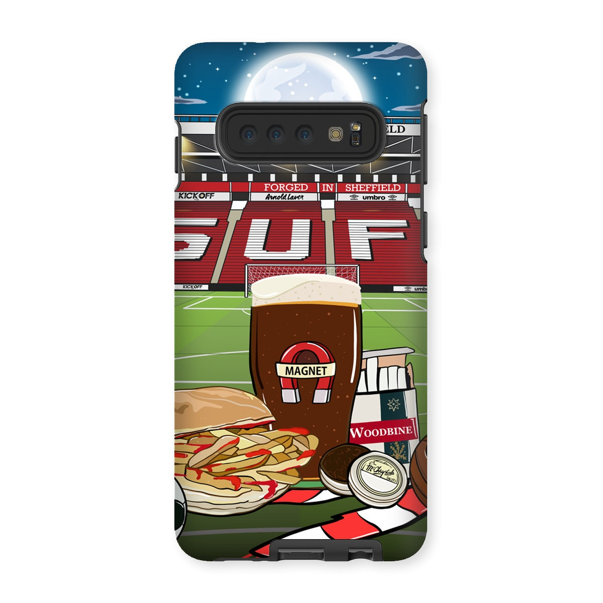 SUFC - Like a night out in Sheffield Tough Phone Case