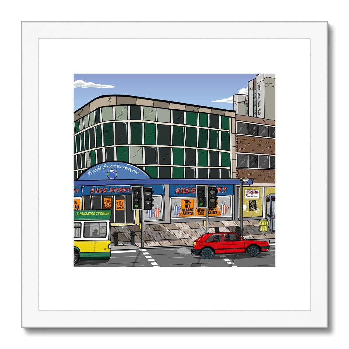 Sugg Sports Framed & Mounted Print