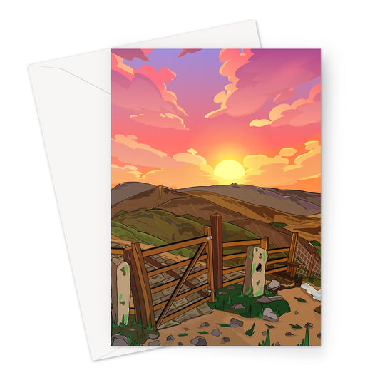 The Great Ridge Greeting Card