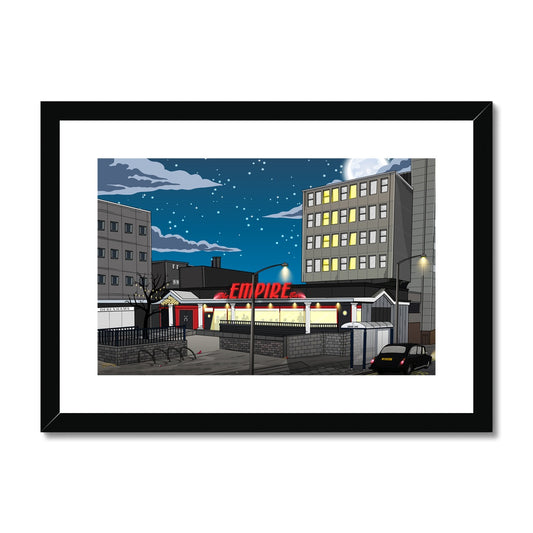 Empire Bar Framed & Mounted Print