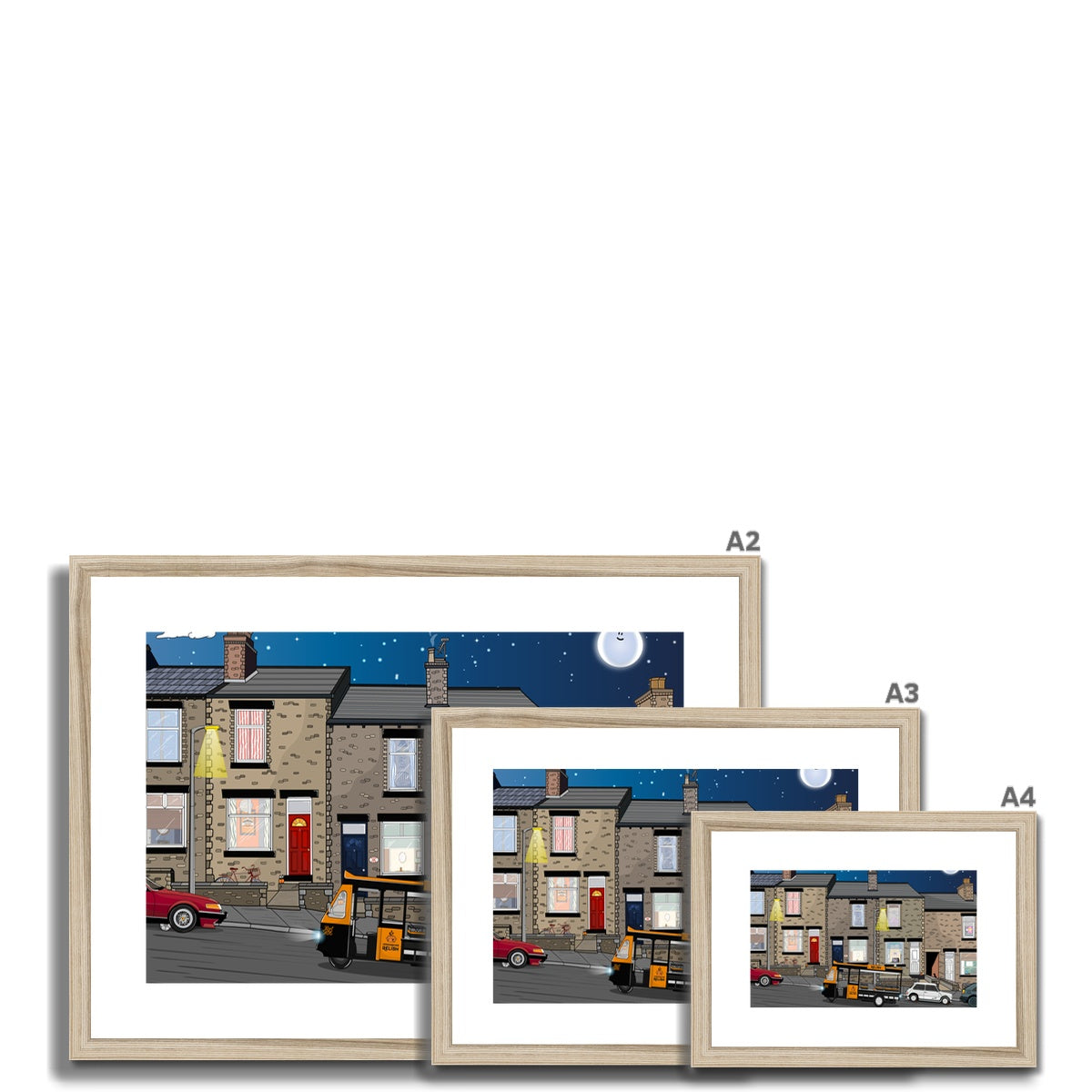 Fuelling Sheff Framed & Mounted Print