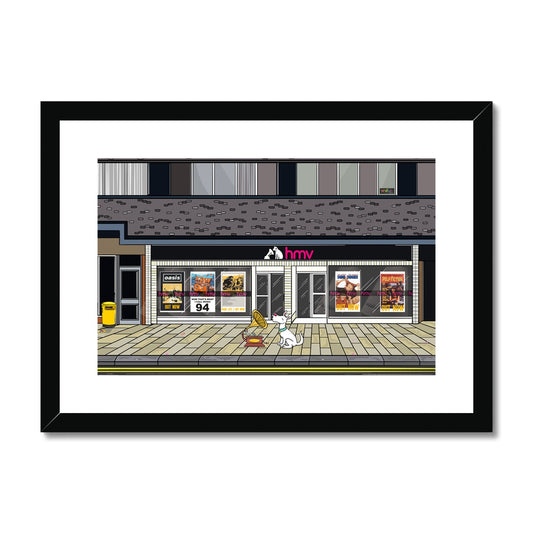 HMV Framed & Mounted Print