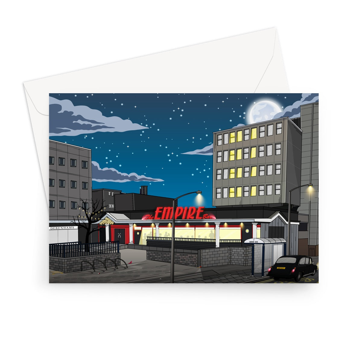 Empire Bar Greeting Card