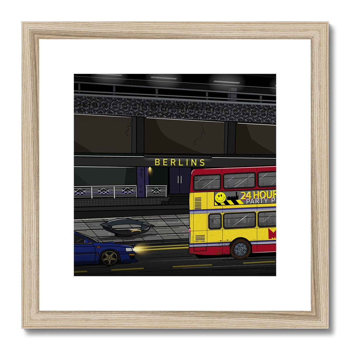 Berlins Framed & Mounted Print