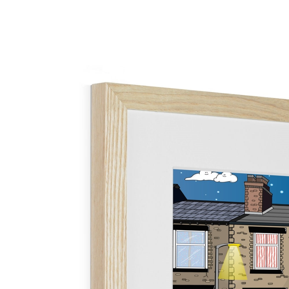 Fuelling Sheff Framed & Mounted Print