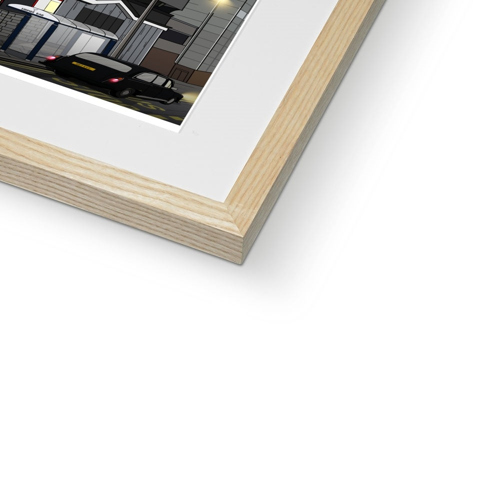 Empire Bar Framed & Mounted Print