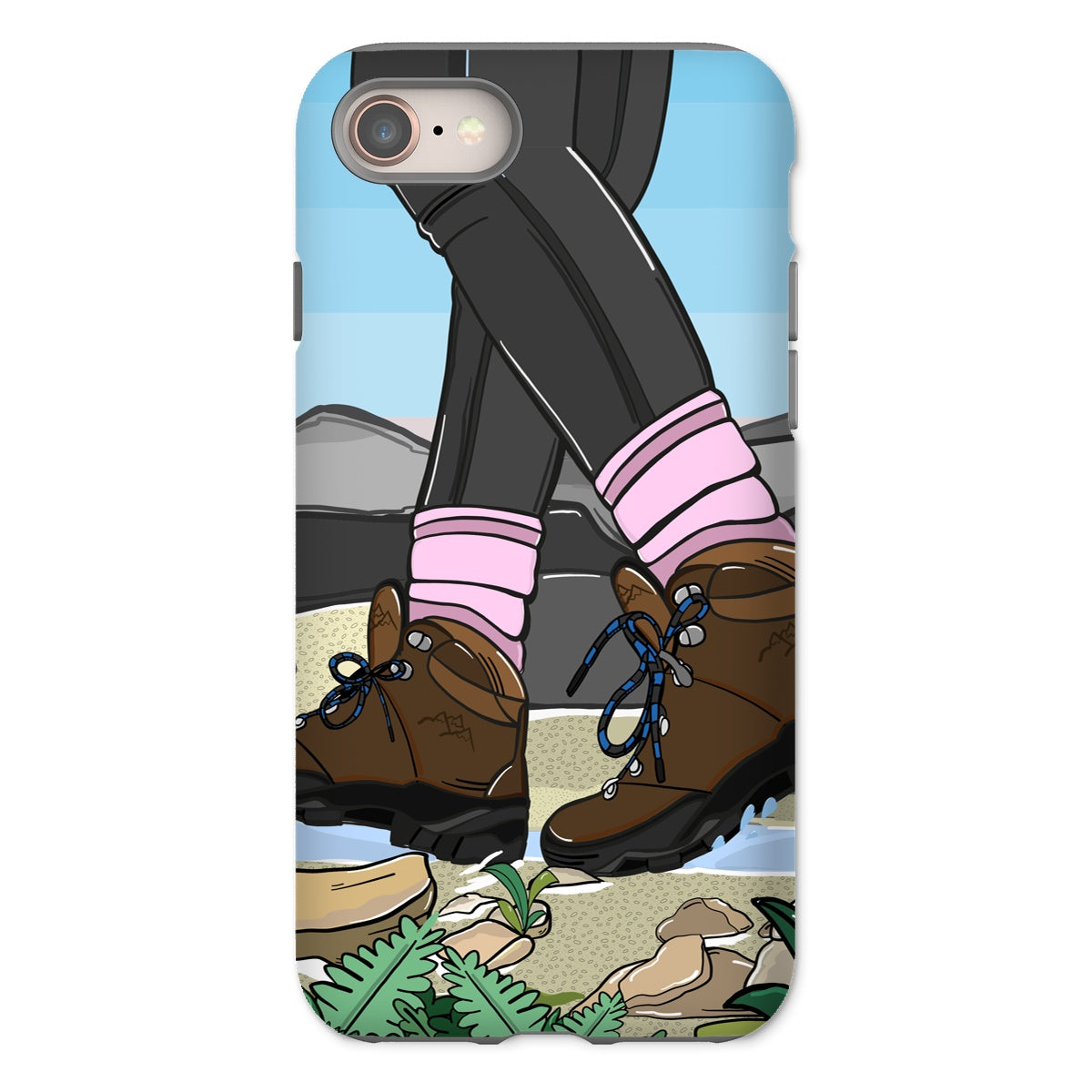 A Hike in the Peaks Tough Phone Case