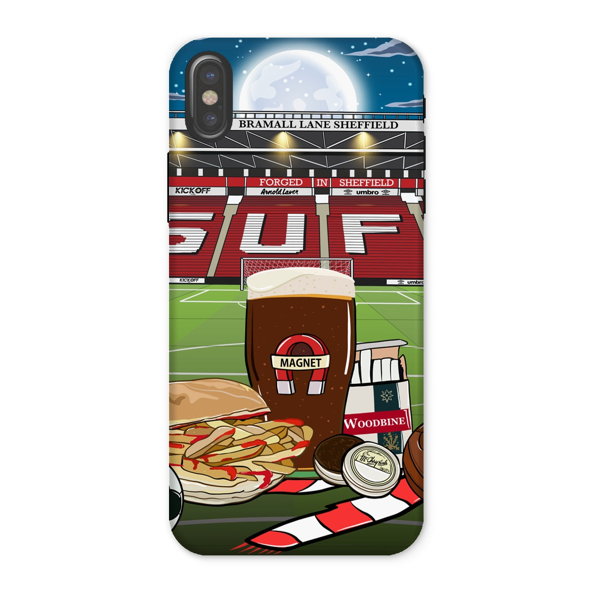 SUFC - Like a night out in Sheffield Tough Phone Case