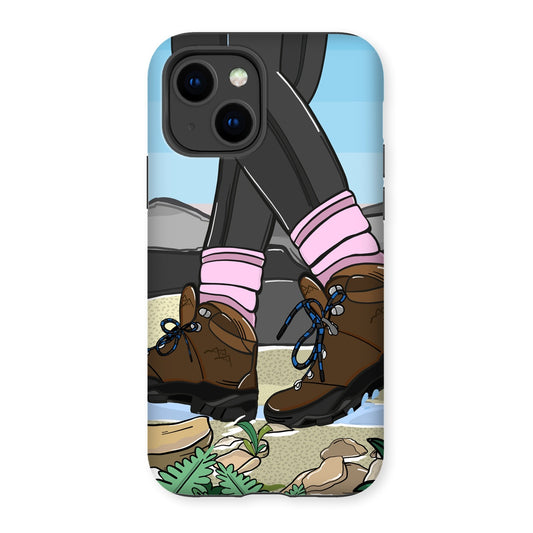 A Hike in the Peaks Tough Phone Case