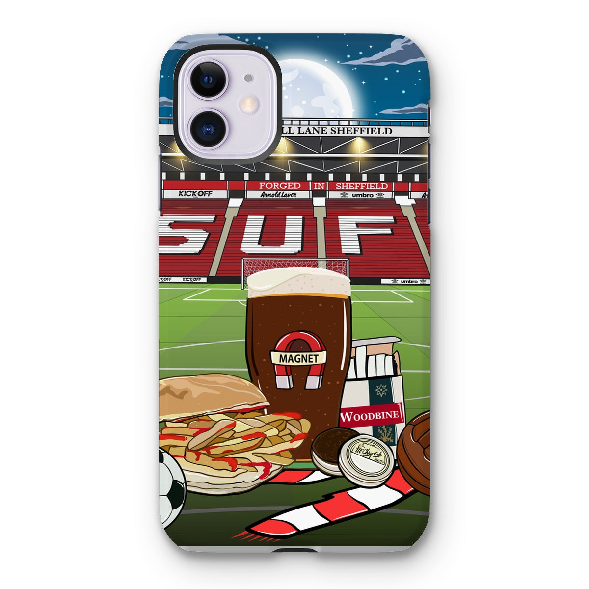 SUFC - Like a night out in Sheffield Tough Phone Case