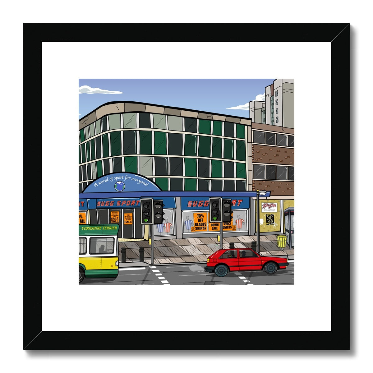 Sugg Sports Framed & Mounted Print