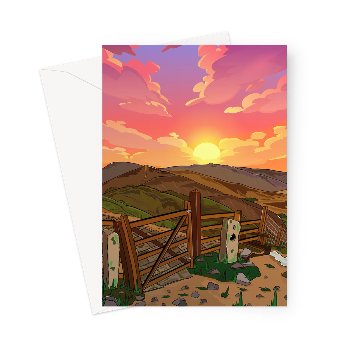 The Great Ridge Greeting Card