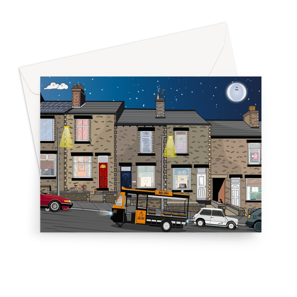 Fuelling Sheff Greeting Card