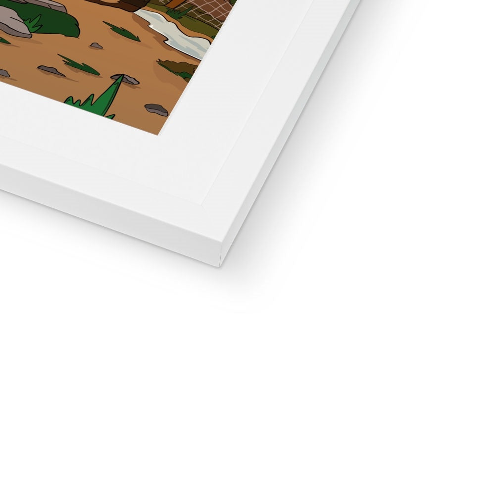 The Great Ridge Framed & Mounted Print