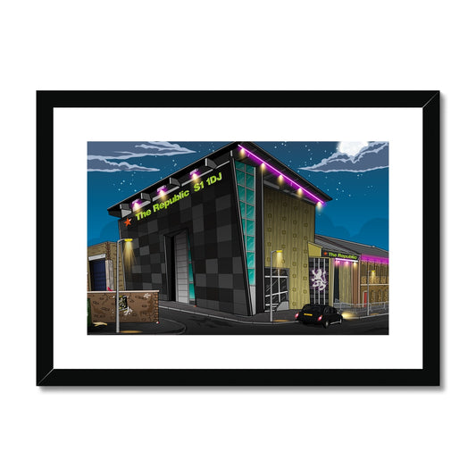 Republic - Gatecrasher S1 1DJ Framed & Mounted Print