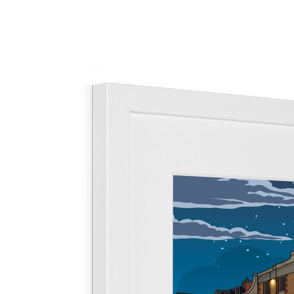 Wow Bus Framed & Mounted Print