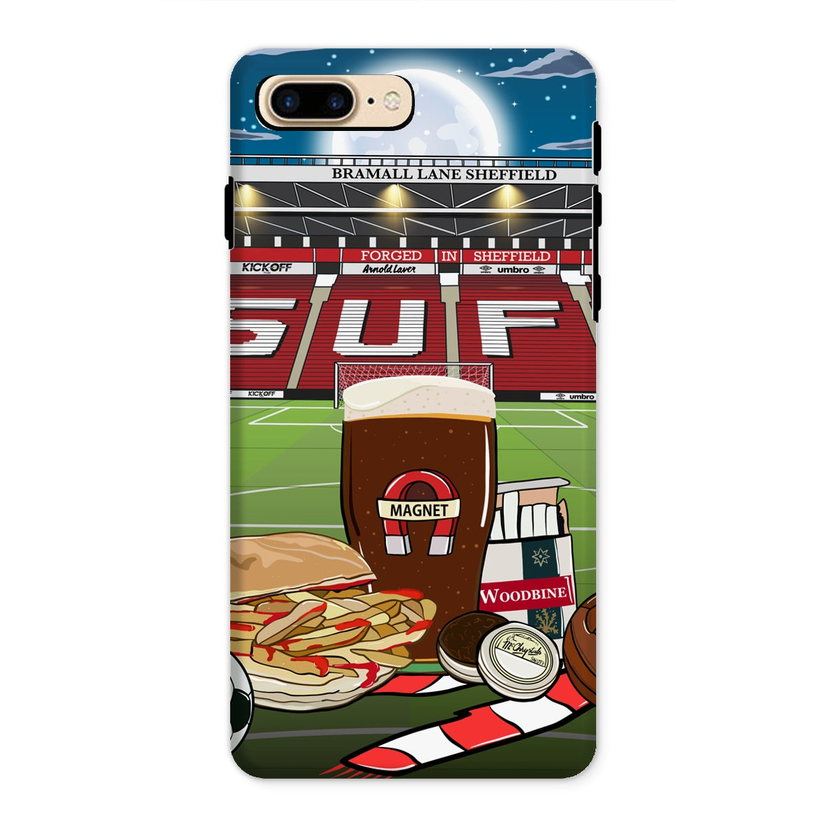 SUFC - Like a night out in Sheffield Tough Phone Case