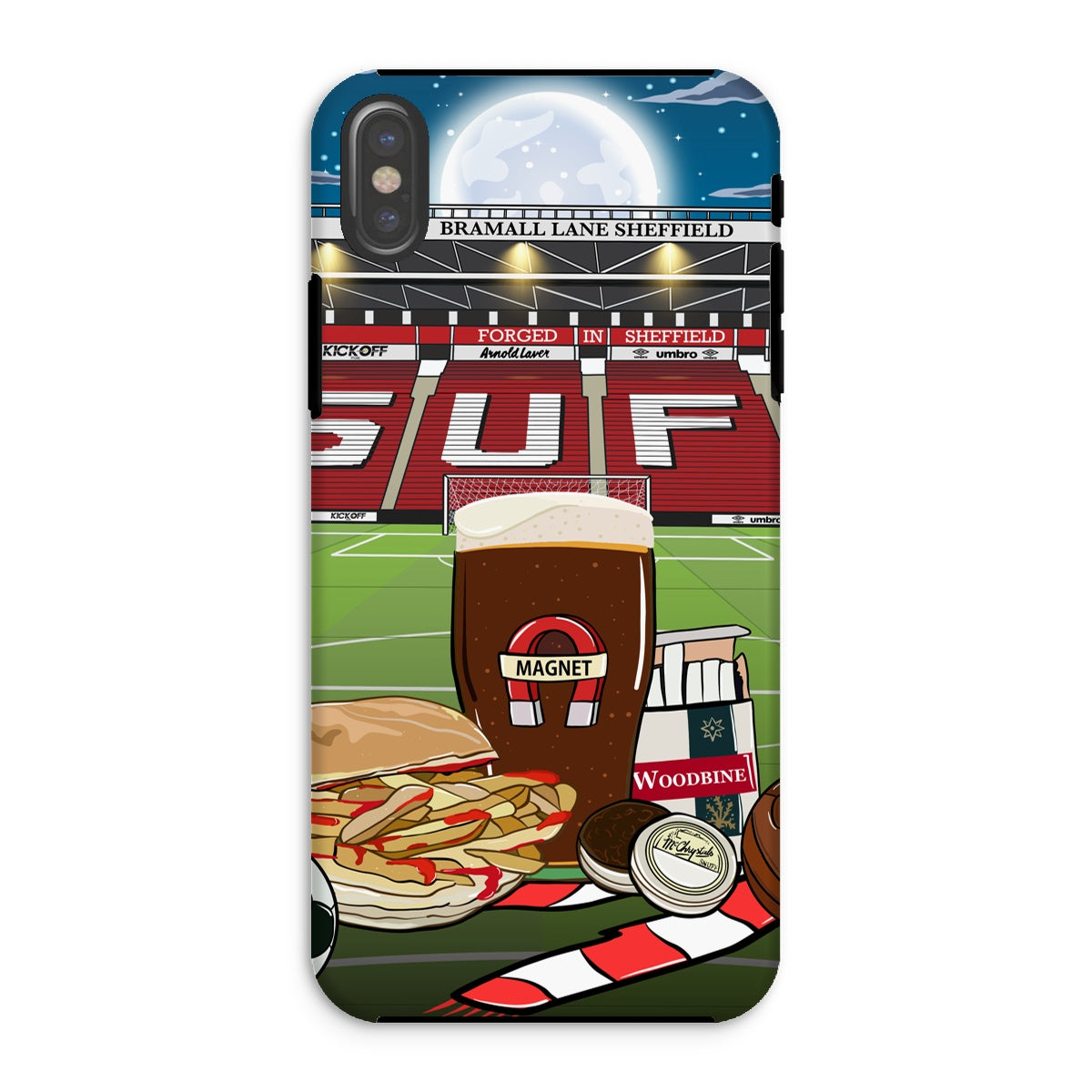 SUFC - Like a night out in Sheffield Tough Phone Case