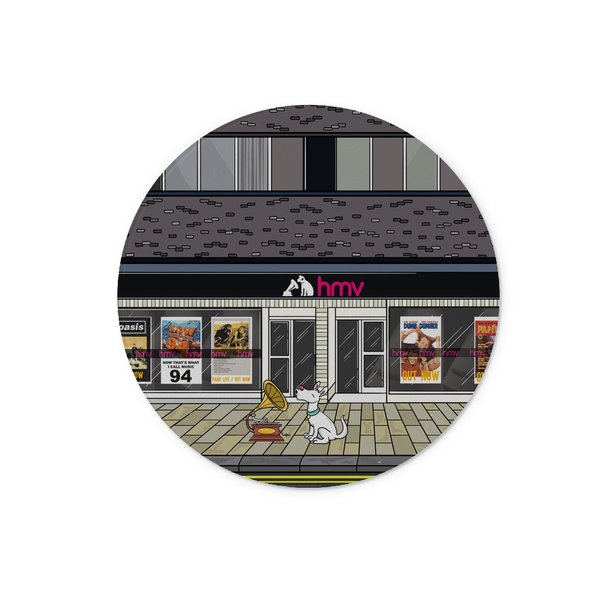 HMV Glass Chopping Board