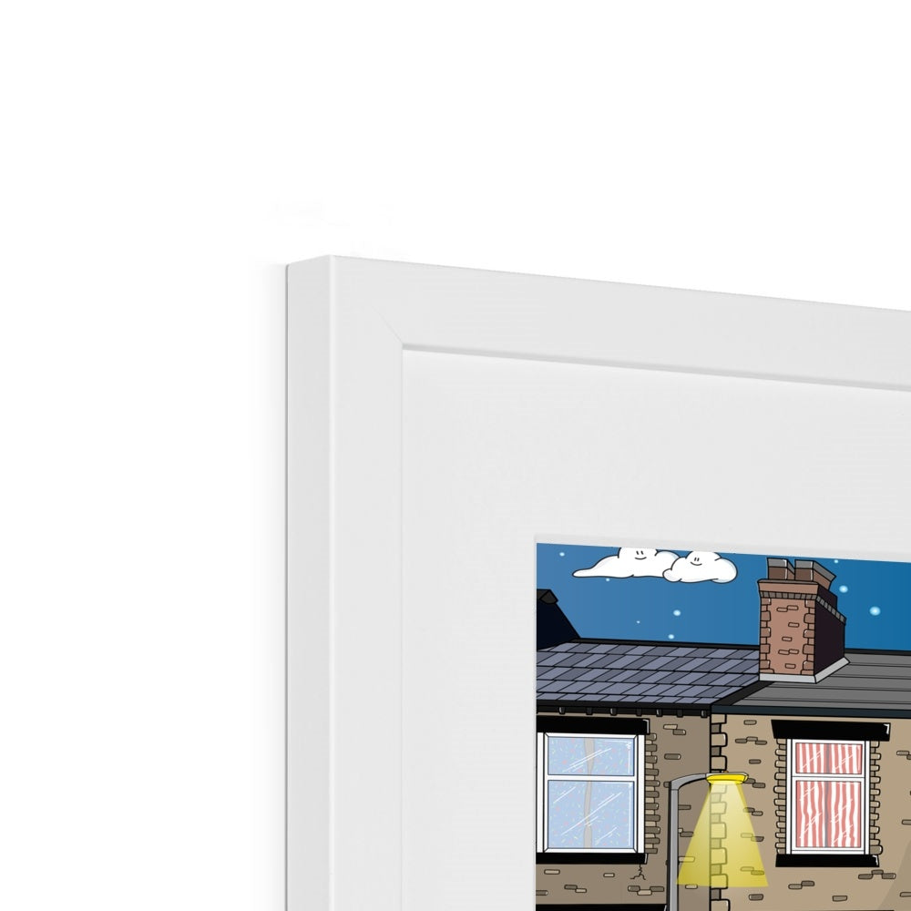 Fuelling Sheff Framed & Mounted Print