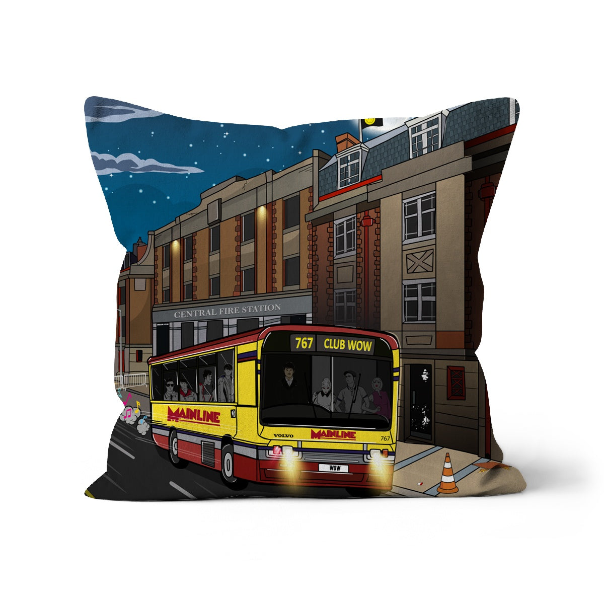 Wow Bus Cushion