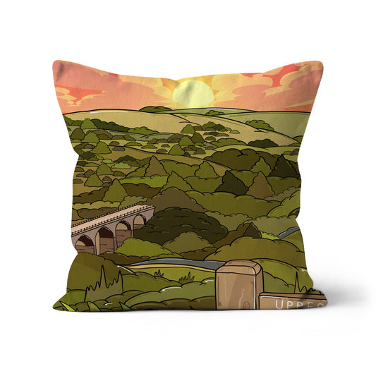Monsal Head - Into the sunset Cushion